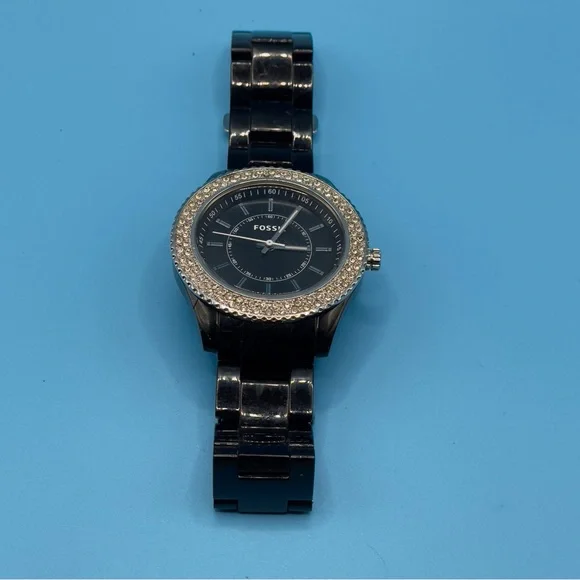 Lot of 3 Vintage Fossil & Skagen Watches – Non Working AS-IS ⌚️⏱️ - Picture 5 of 10